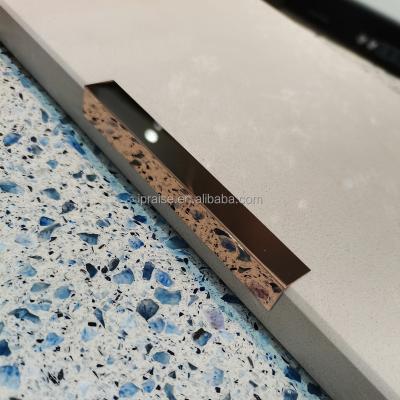 China Hot Sale Modern Custom Design Decorative Stainless Steel Trims Metal Strip For Wall for sale