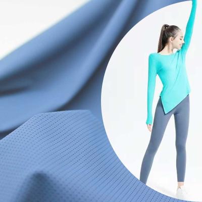 China Breathable Breathable Recycled Nylon Spandex Fabric Knit Breathable Cloth Fabric For Sports Clothing for sale