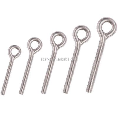 China M16 M18 M20 304 SS304 M4 M5 M6 M7 M8 M10 M12 Stainless Steel Eye Bolt Forge Stainless Lifting Eye Bolt for sale