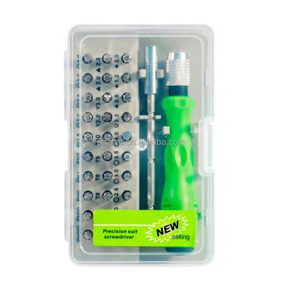 China Precision Repairing 32 In 1 Mini Screwdriver Set With 30 Precision Screwdriver Set Magnetic For Mobile Phone Glass Digital Devices Repair for sale