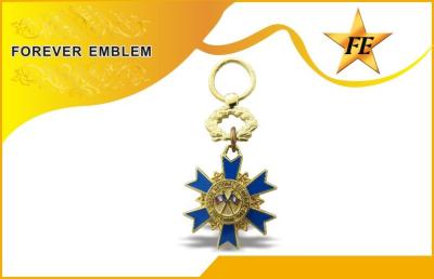 China Military Style Stamped Cubic 3D Gold Plating Custom Metal Charms Soft Cloisonné Color for sale