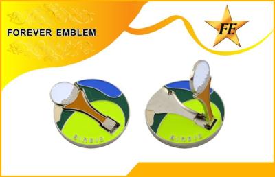 China Custom Elegant Golf Hat Clip With Ball Marker For Promotional Or Business Gift for sale