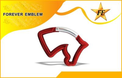 China Light Aluminum Carabiner Hook In Various Size And Color With Anti-Corrosion for sale