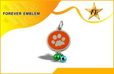 China Small Custom Metal Charms With/Without Bells For Dog Lace Or Necklace for sale