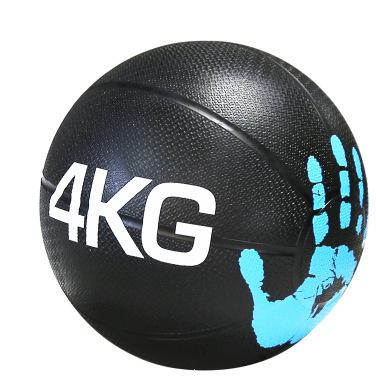 China New Logo Gym Home Use Equipment Medicine Rubber Material Workout Ball Customized Style Durable for sale