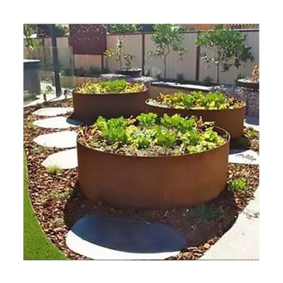 China Minimalist Factory Customize Steel Lawn Edging Lawn Edge Corten Steel Garden Border Edging for sale