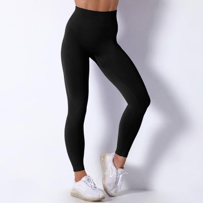 China Wholesale Breathable Customized Breathable Slim Leggings High Waist Yoga Pants Womens Fitness Panties for sale