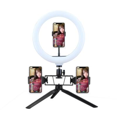 China Make Up 10 Inch LED Ring Light with Remote Tripod Stand and Phone Holder Camera Ring Light for Live Stream & Photography for sale