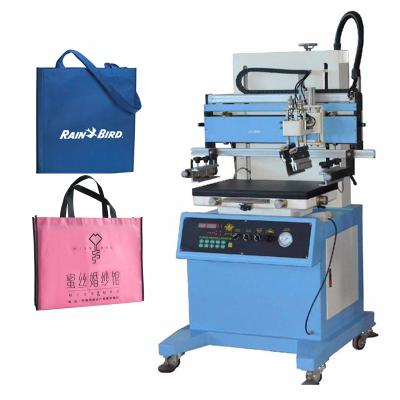 China China Semi-auto Flat Silk Screen Paper Printing Machine For Package Bag for sale