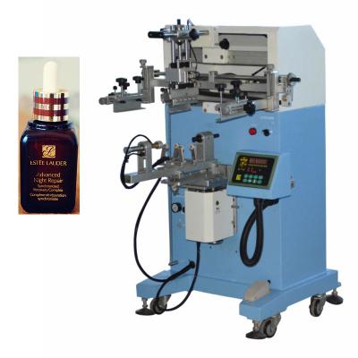 China Printing on Multifunctional Glass Metal Bottles Cylinder Screen Printer Machine For Sale for sale