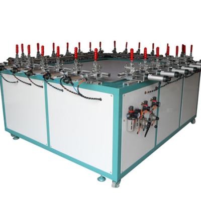 China Screen Plate Machine Mesh Tighten Pneumatic Silk Machine for Screen Printing Plate for sale