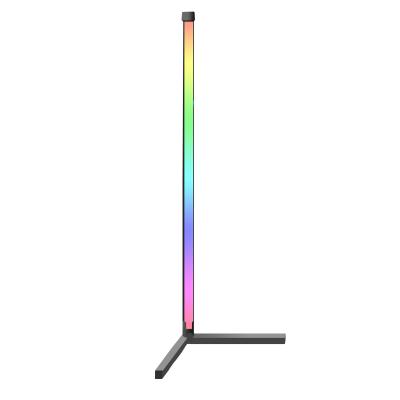 China Modern RGB Led Floor Lamp , Dimmable LED Color Changing Corner Floor Lamp 61