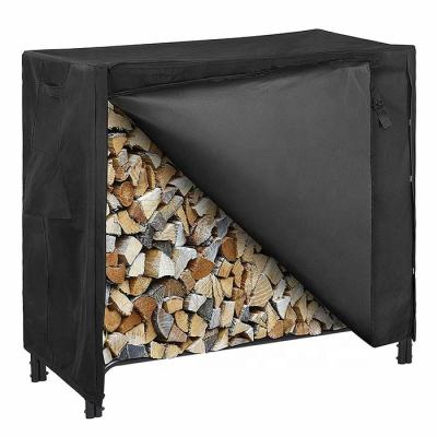 China Custom Waterproof Foldable OXFORD FABRIC 600D Foldable Packing Cover, Portable Garden Furniture Cover, Firewood Rack Cover for sale