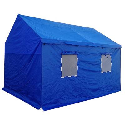 China Tube Type Tent Stake 3*4m Factory Direct Sale Outdoor Relief Tent Shelter, Natural Disaster Relief Tent for sale