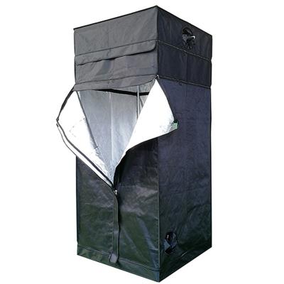 China Easily Assembled Green Garden Darkroom Plant Grow Tent Mylar Silver Hydroponics With Good Price for sale