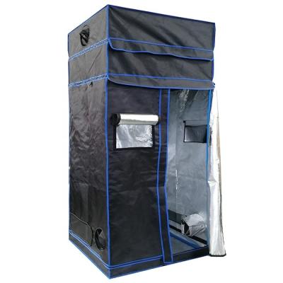 China Factory Easily Assembled High Quality Custom 1680D Grow Tent with Extension Kit, Diamond Mylar Weed Grow Tent Darkroom for sale