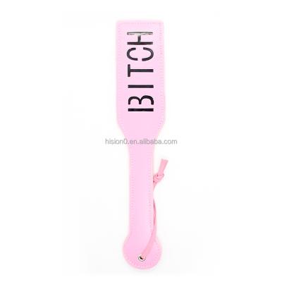 China For High Quality Soft FEMALE Flirting Leather Spanking Paddle for sale