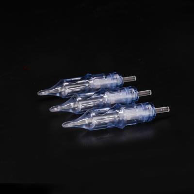 China Art Sterilized Needle Semi Permanent Wholesale Permanent Makeup Body Tattoo Needle Spiral Cartridge for sale