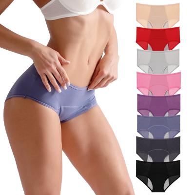 China Enerup Calcinhas Feminina Proof Bragas De Mujer Female Underwear Ladies Briefs Antibacterial Protective Soft Women's Underwear Period Panties for sale