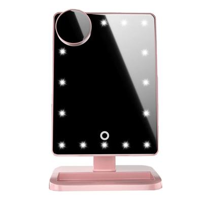 China Lighted Led Dressing Table Mirror Makeup Desk Led Mirror for sale