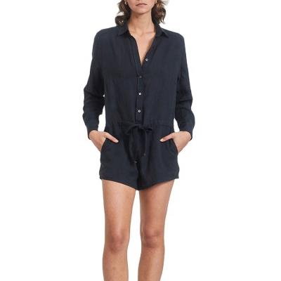 China QUICK DRY STYLE STYLE DESIGN BEND STYLE LEISURE apparel women long sleeve black shirt more color Bodycon romper for sale