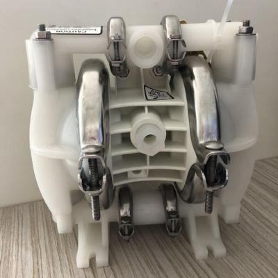 China Transport Paint wilden P1 PVDF Plastics Diaphragm Pumps 15gpm Pneumatic Pump for sale