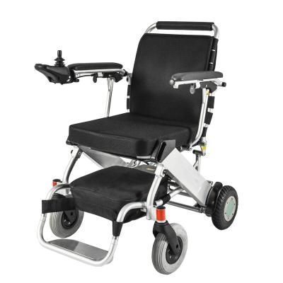 China Foldable With Light Lithium Battery Power Foldable Handicapped Portable Electric Wheelchair for sale