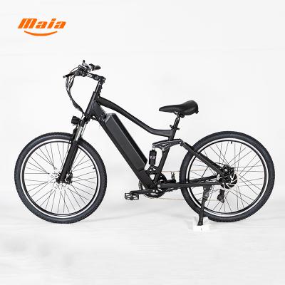 China Factory Wholesale Aluminum Alloy Premium 26 Inch Lithium Battery Electric Bike Fat 15Ah 48V For Frame Adult Mountain Electric Bicycle for sale