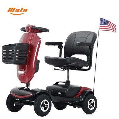 China Factory New Design Hot Selling Brand New 4 Wheel Electric Scooter Unisex For Disabled Mobility Scooter for sale