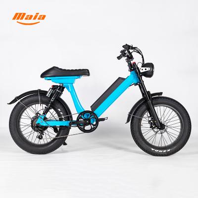 China Hot selling fat tire 500W/750W/1000W Amazon aluminum alloy mountain electric bicycle e bike e bike for sale