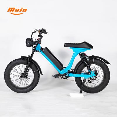 China 750W/1000W alloy aluminum electric mountain bike assist small electrica 48V lithium battery electric bicycle for sale