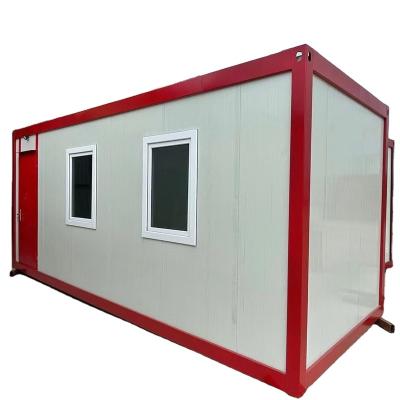 China Two Bedroom 20ft Residential Container House Modern Luxury Expandable 40ft Expandable Shipping Portable House for sale