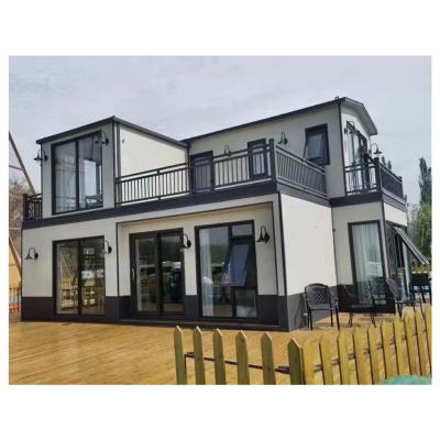 China Modern Portable Movable Mobile Living Folding Expandable Prefab Container Houses for sale