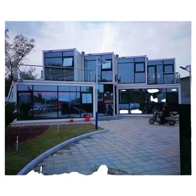 China Modern Portable Mobile Luxurious Homes Modular Prefab House Office Prefab Container Living House for sale