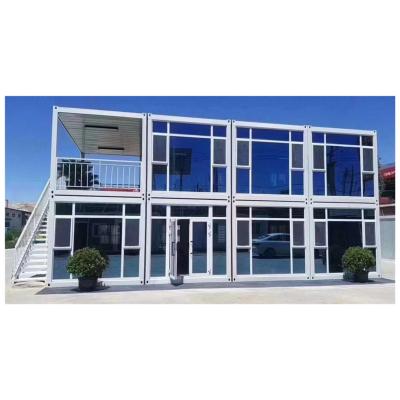 China Modern Portable Mobile Luxurious Homes Modular Prefab House Office Prefab Container Living House for sale