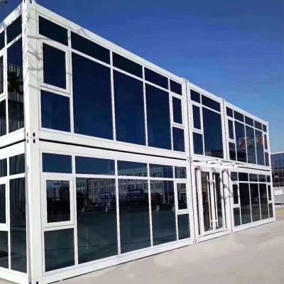 China Modern Hot Sale Prefab House Flat Pack Container Villa Tiny Living Hotel Office for sale