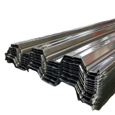 China 0.7-1.2mm Modern Steel Structural YX51-250-750 Decking / Flor Galvanized Composite Steel Decking for sale