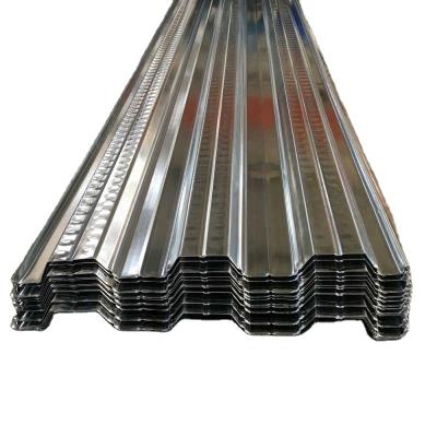 China Modern Zinc Coated Galvanized Steel Roof Glazed Tile Roll Forming Machine Decking Steel Grid Floor Standard Size for sale