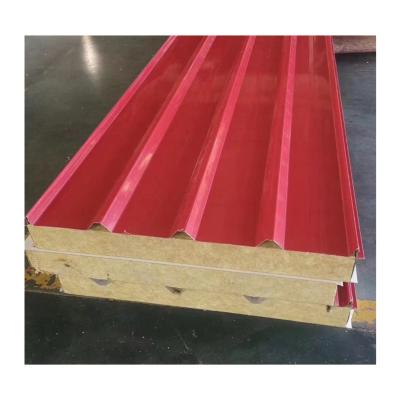 China Modern manufacturers direct sale fireproof rock wool foam sandwich panel explosion venting panel for sale