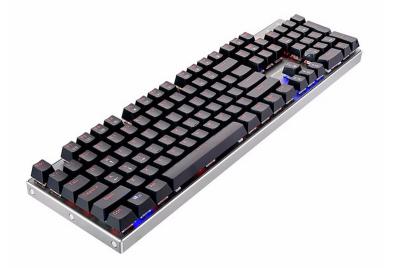 China USB Crystal Keys Wireless Mechanical Keyboard Backlight Gaming Keyboard for sale