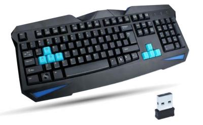 China Ergonomisch leuchten Sie drahtlose mechanische Tastatur-multi Sprachversionen zu verkaufen