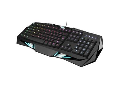 China 3 verdrahtete multi Farbe belichtete LED der PC Spiel-Tastatur von hinten beleuchtetes USB zu verkaufen