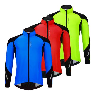 China WOSAWE Full Sleeve Jersey Casual Warming Jacket Winter Warm Breathable Cycling Jacket for sale