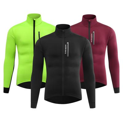 China WOSAWE Cycling Windproof Cycling Jackets For Men Winter Thermal Running Jacket Windproof Softshell Reflective Anorak for sale