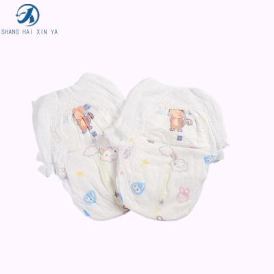 China Best Selling Baby Plain Weave Pull Up Day or Night Use for Babe Diaper Medium Size Diapers Training Pants for sale