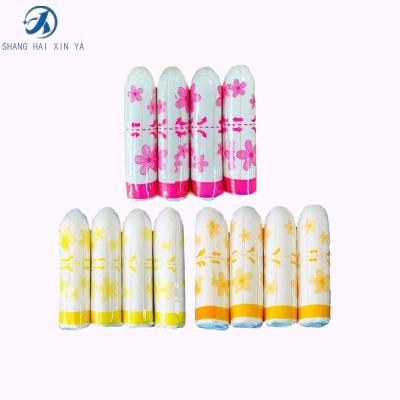 China Menstrual period placement women's tampons are biodegradable using 100% organic cotton during menstruation for sale