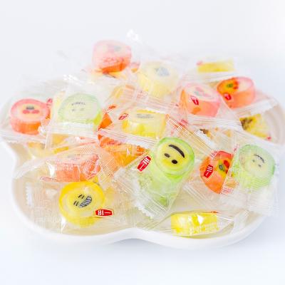 China Yibang Best Natural Beautiful Smile Face Hard Candy And Candy In Bulk for sale