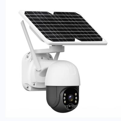 China Wireless PAN-TILT Security Hd System Night Vision Cctv Ptz Surveillance Sun 4g Network Solar Hd Camera for sale