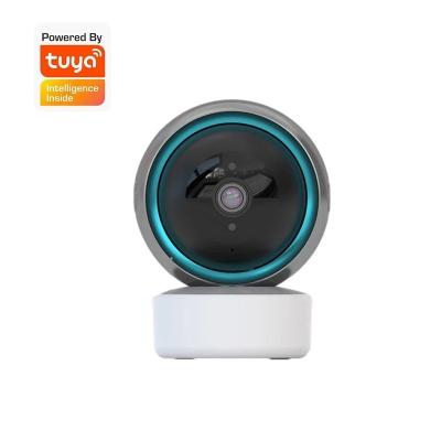 China Human Motion Tracking Smart Home 2mp Mini Ip Wifi Ptz Wireless Indoor Tuya Camera With Sound Motion Detection for sale