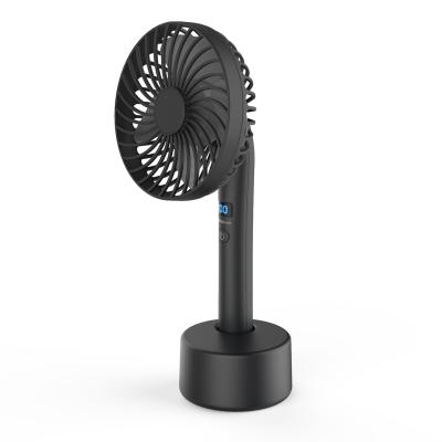 China Protable 2020 New Design Mini Fan Saving-energing Rechargeable Battery With Light for sale